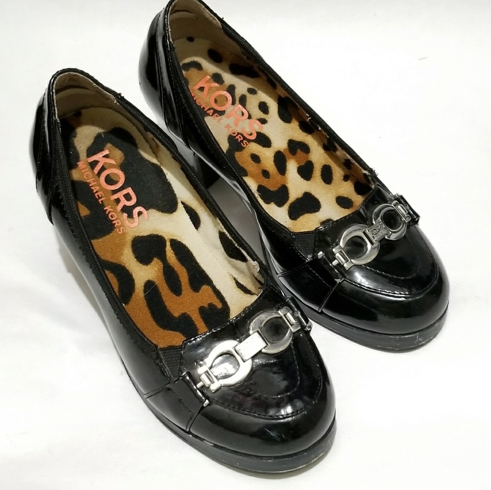 Kors Michael Kors Patent Animal Pumps Heels - Picture 6 of 6